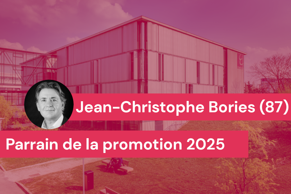 ENSEA Alumni Actualité JeanChristophe Bories (87) Parrain de la